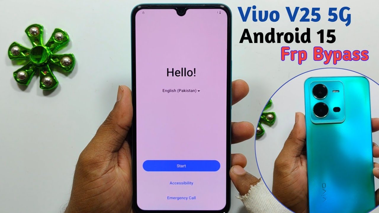 Vivo V25 5G FRP Bypass on Android 15 ✅