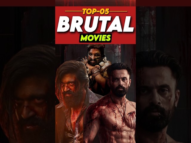 Shocking and Brutal: Top 5 Indian Movies That Will Leave You Speechless 🎥