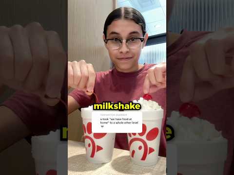 Homemade Milkshake vs Chick-fil-a! 🐄🥤