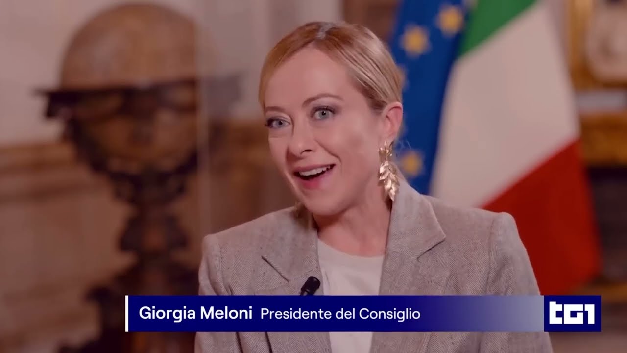 🚨 Esclusiva: Intervista di Giorgia Meloni al Tg1 – Non Perderla!