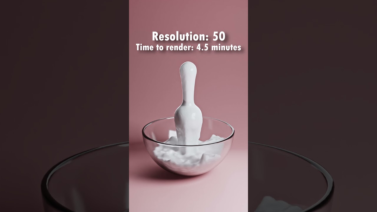 3D Liquid Simulation in Blender