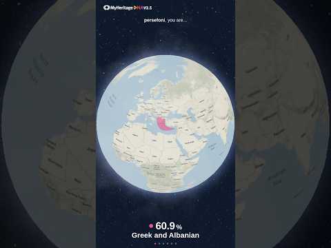 Updated my Heritage DNA test results. Greek (from Samos) & Pontic Greek. #myheritage #dnatest