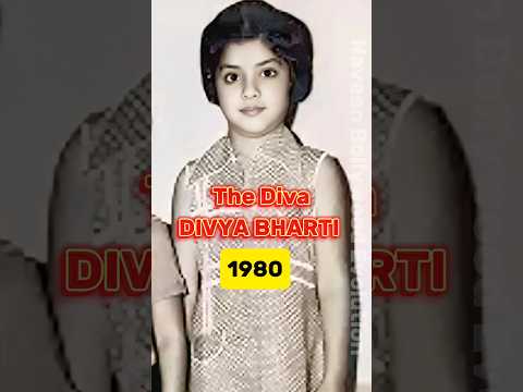 DIVYA BHARTI life journey evolution | Saat Samundar Paar | #shorts #divyabharti #bollywood