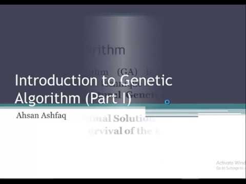 Genetic Algorithm Basics - Part 1 🧬