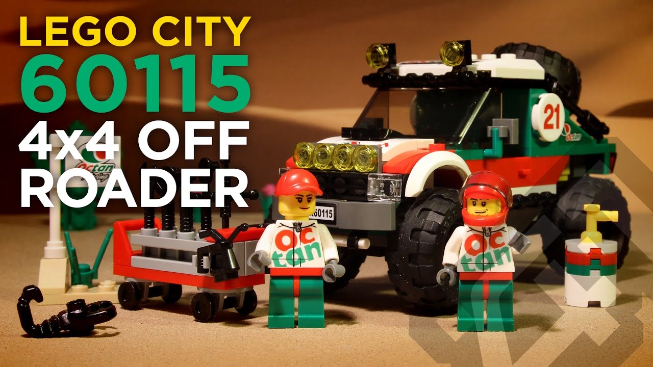 LEGO City 60115 4x4 Off-Roader Stop Motion Build 🚙