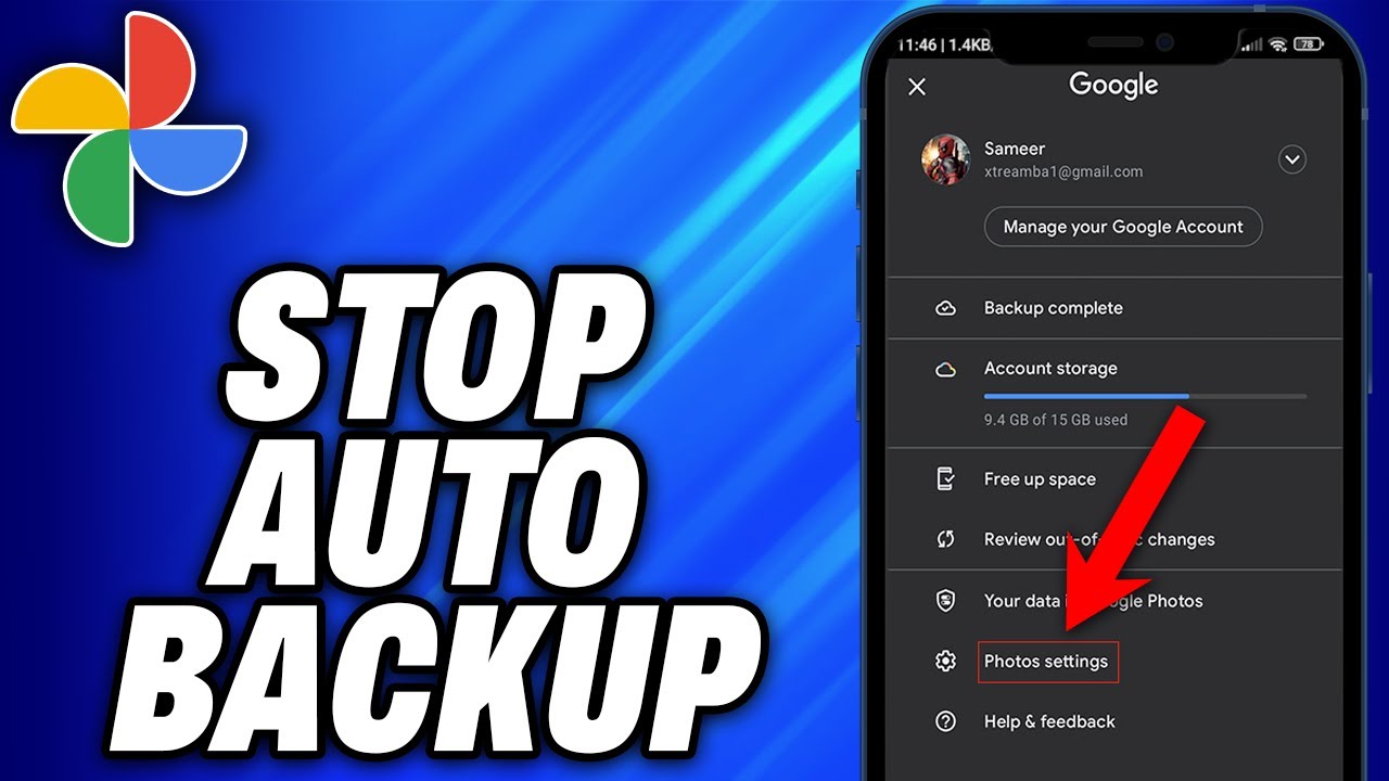 Stop Google Photos Auto Backup (2025) 📸