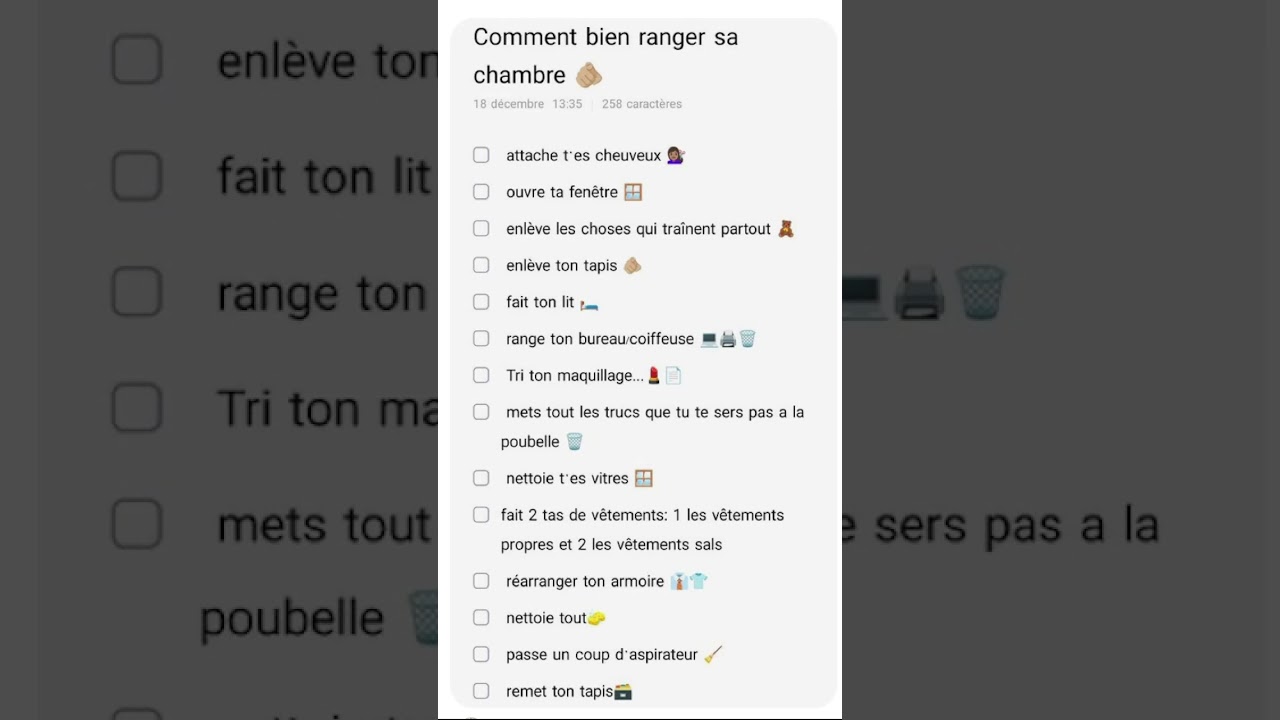 Astuces pour bien ranger ta chambre ✨