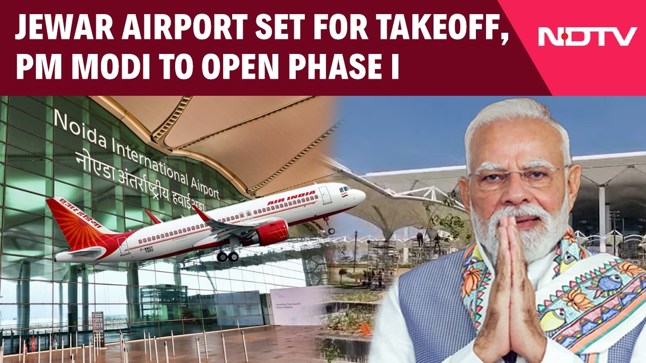 PM Modi to Launch Noida Jewar Airport ✈️