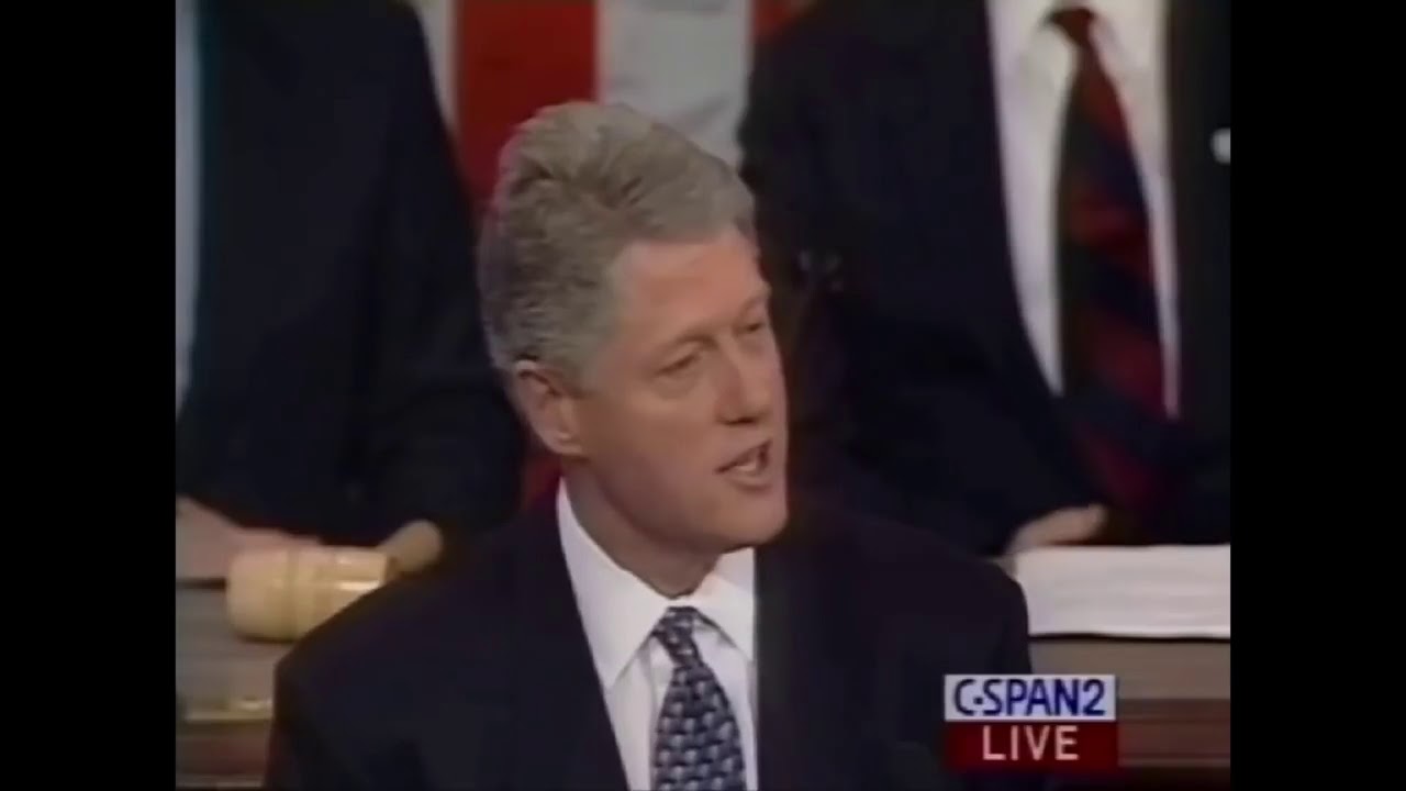 Bill Clinton's 1995 State of the Union Address on Illegal Immigration 🇺🇸