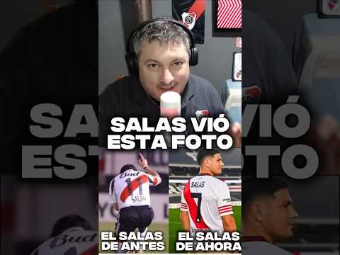 Salas y un festejo particular #riverplate