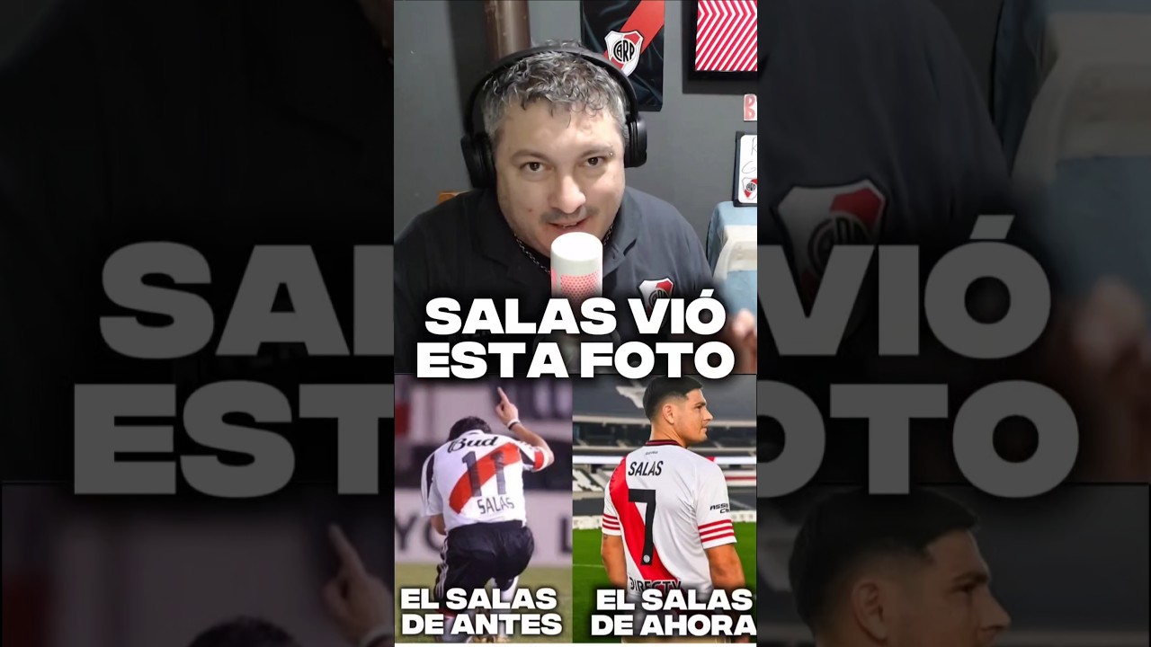 Salas y un festejo particular #RiverPlate