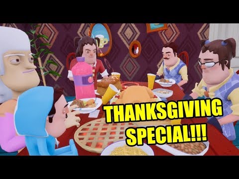 Hello Neighbor Thanksgiving Special! 🦃
