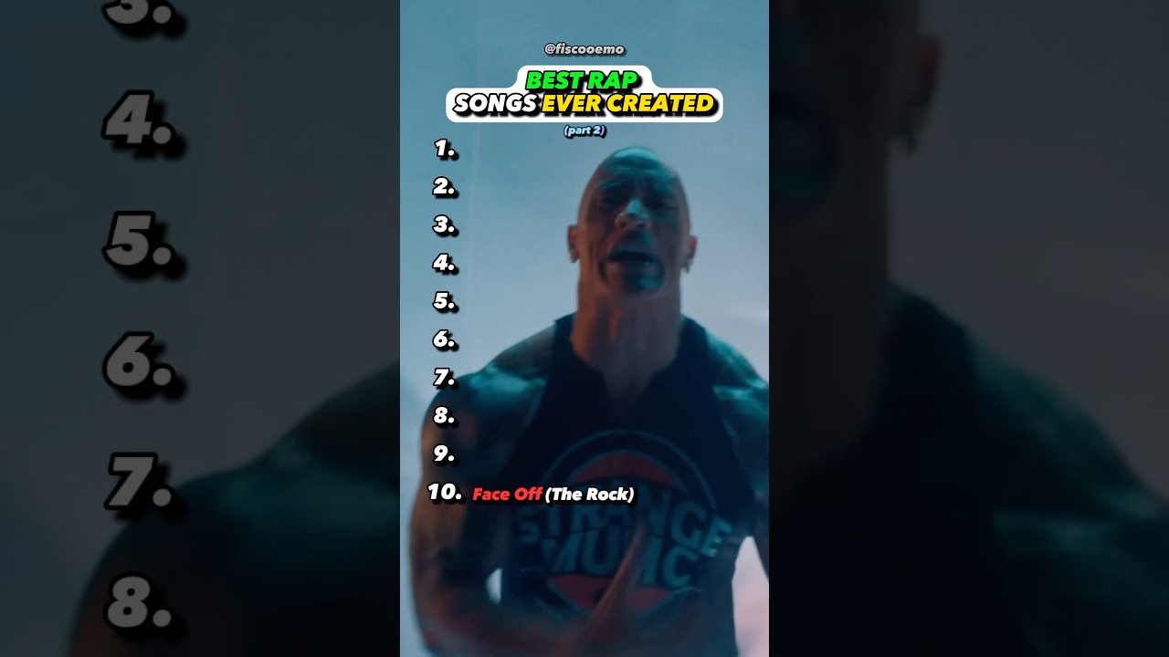 Top 10 Greatest Rap Songs of All Time 🎤