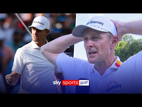 Justin Rose reacts to his dramatic 12th PGA Tour title win! 🏆