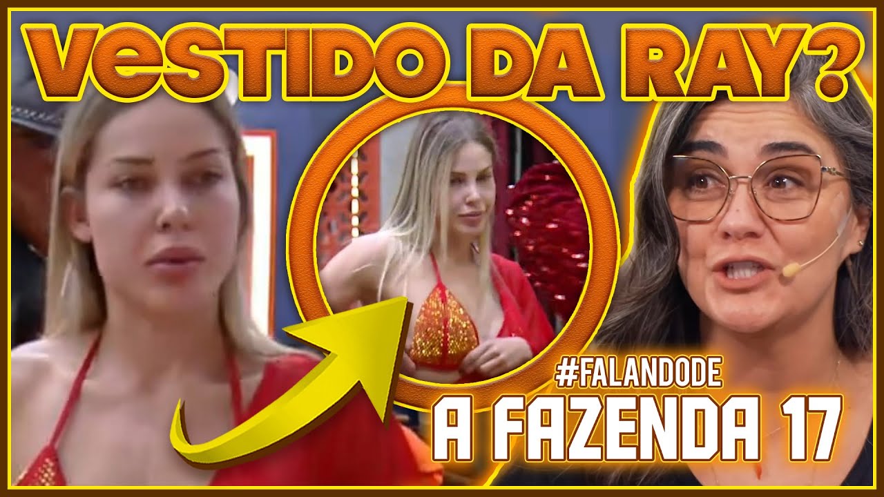 A Fazenda 17: Saory reclama da roupa e produção 🔥
