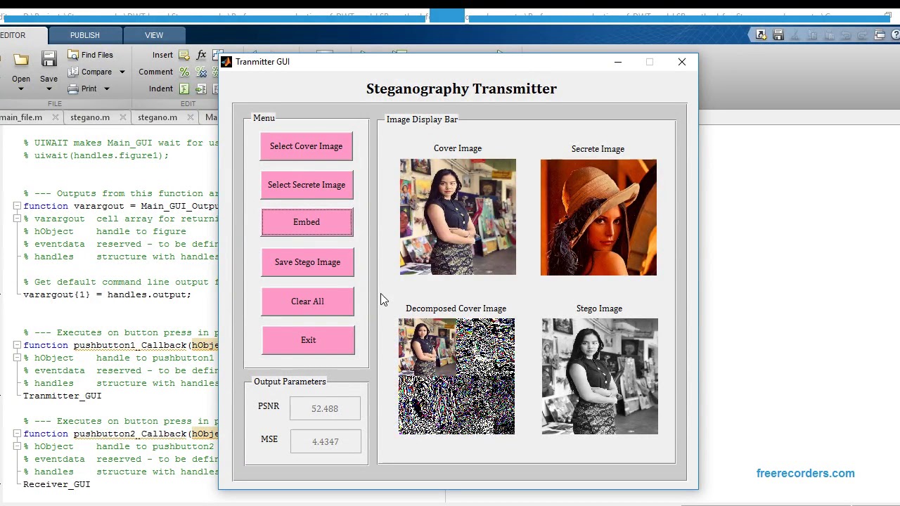 Learn MATLAB DWT-Based Digital Image Steganography πΈ