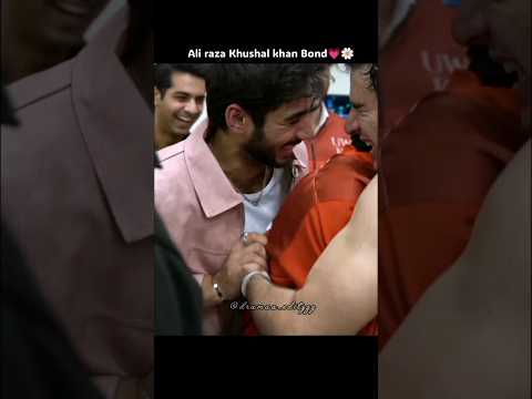Their Bond❤️🥰|Ali raza khushal khan#trending #viralvideo #shorts #youtubeshorts