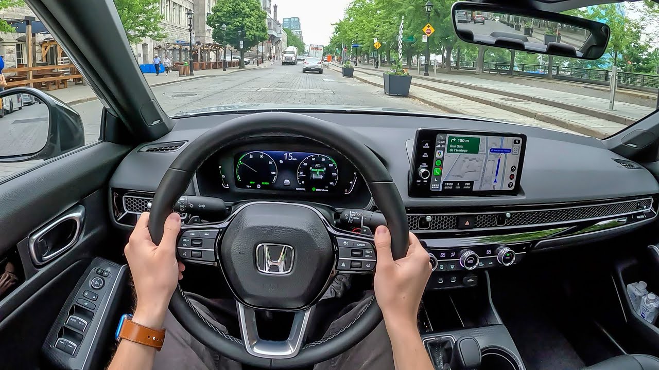 2025 Honda Civic Hybrid - POV First Drive (Binaural Audio)