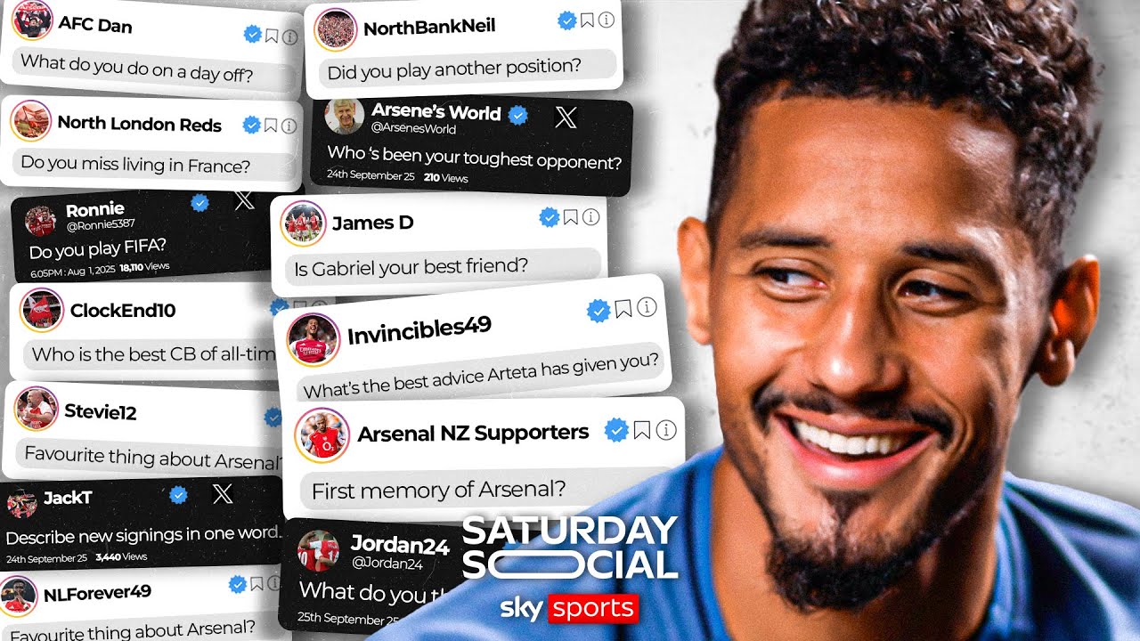 William Saliba Answers Fan Questions 👀