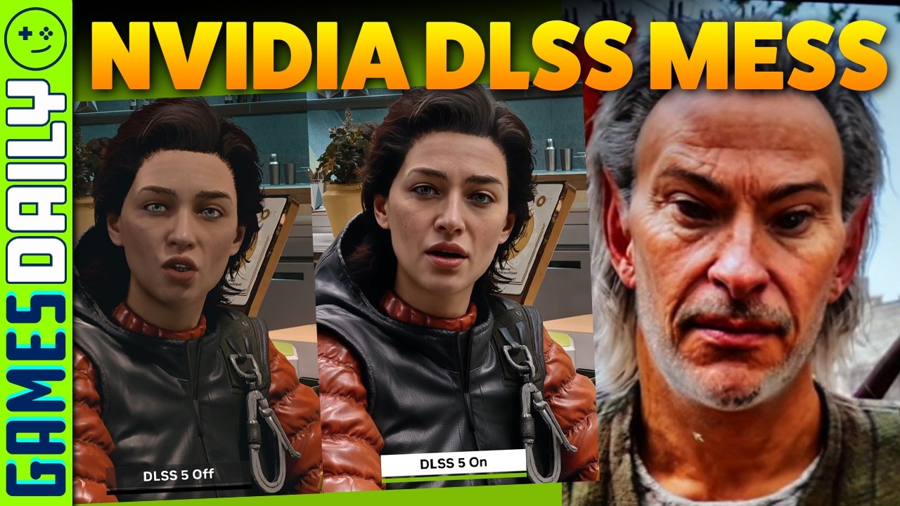 NVIDIA DLSS 5 Sparks Debate - Kinda Funny Games Daily