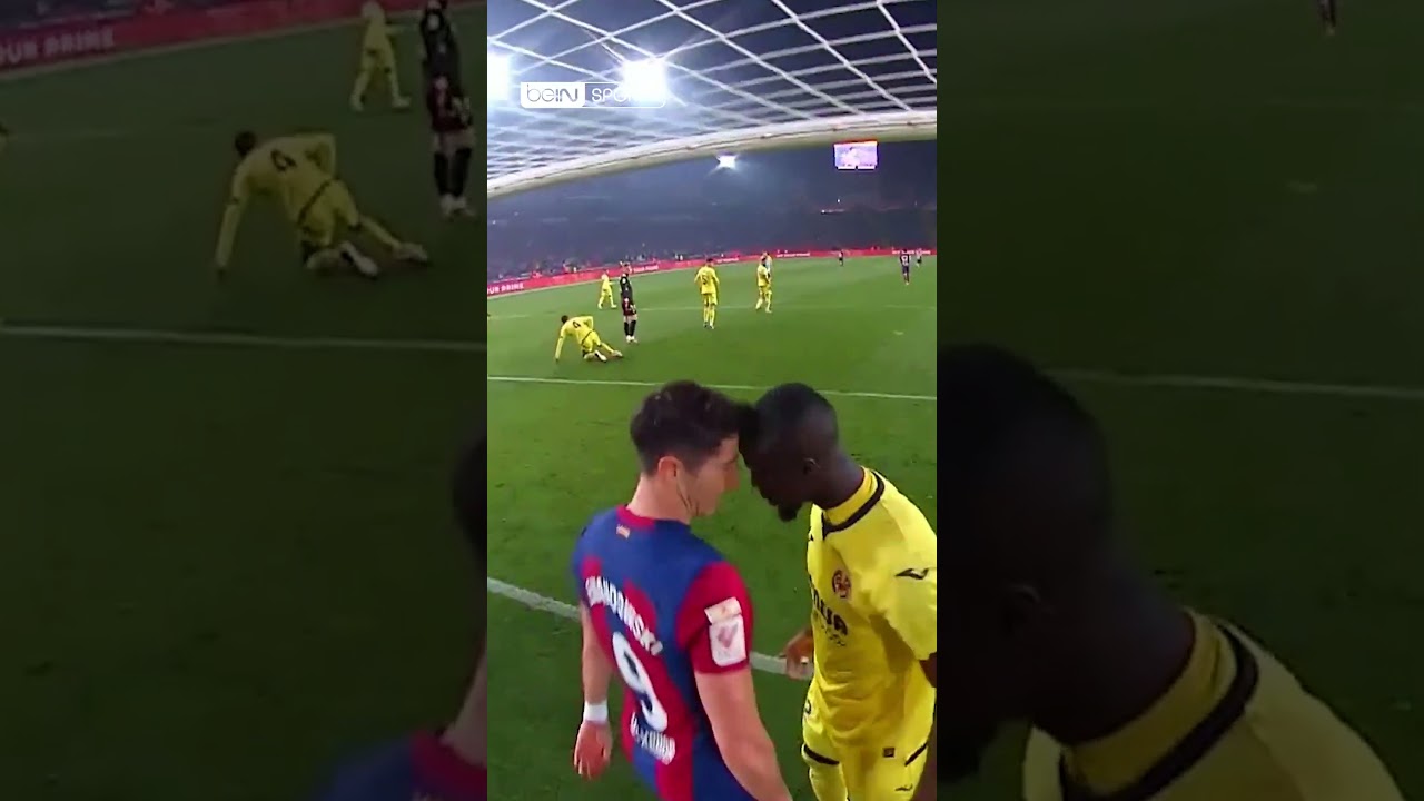 Lewandowski vs Bailly : Match Intense 🔥