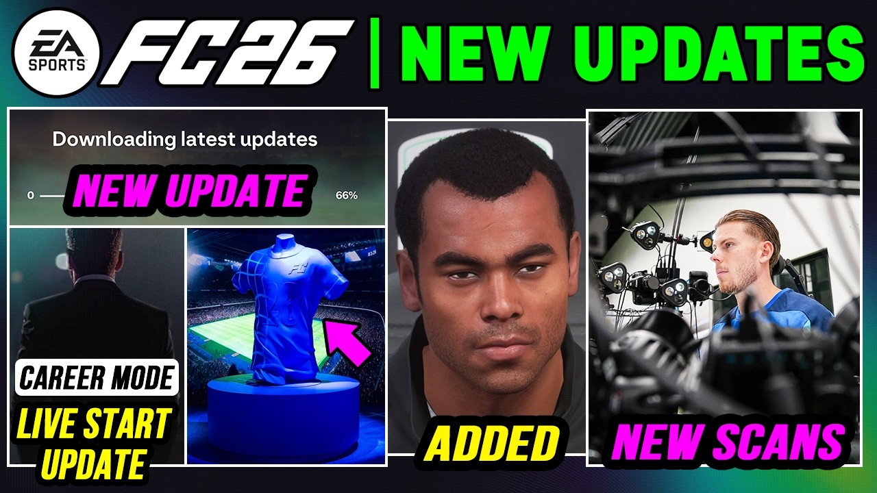 EA FC 26 Updates: Real Faces & New Gameplay Features ✅