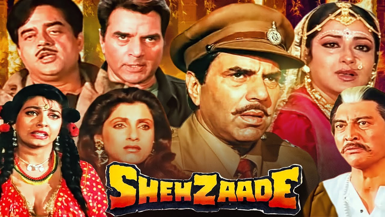 Shehzaade (1989) Full Hindi Movie | Dharmendra, Shatrughan Sinha & Jaya Prada 🎬