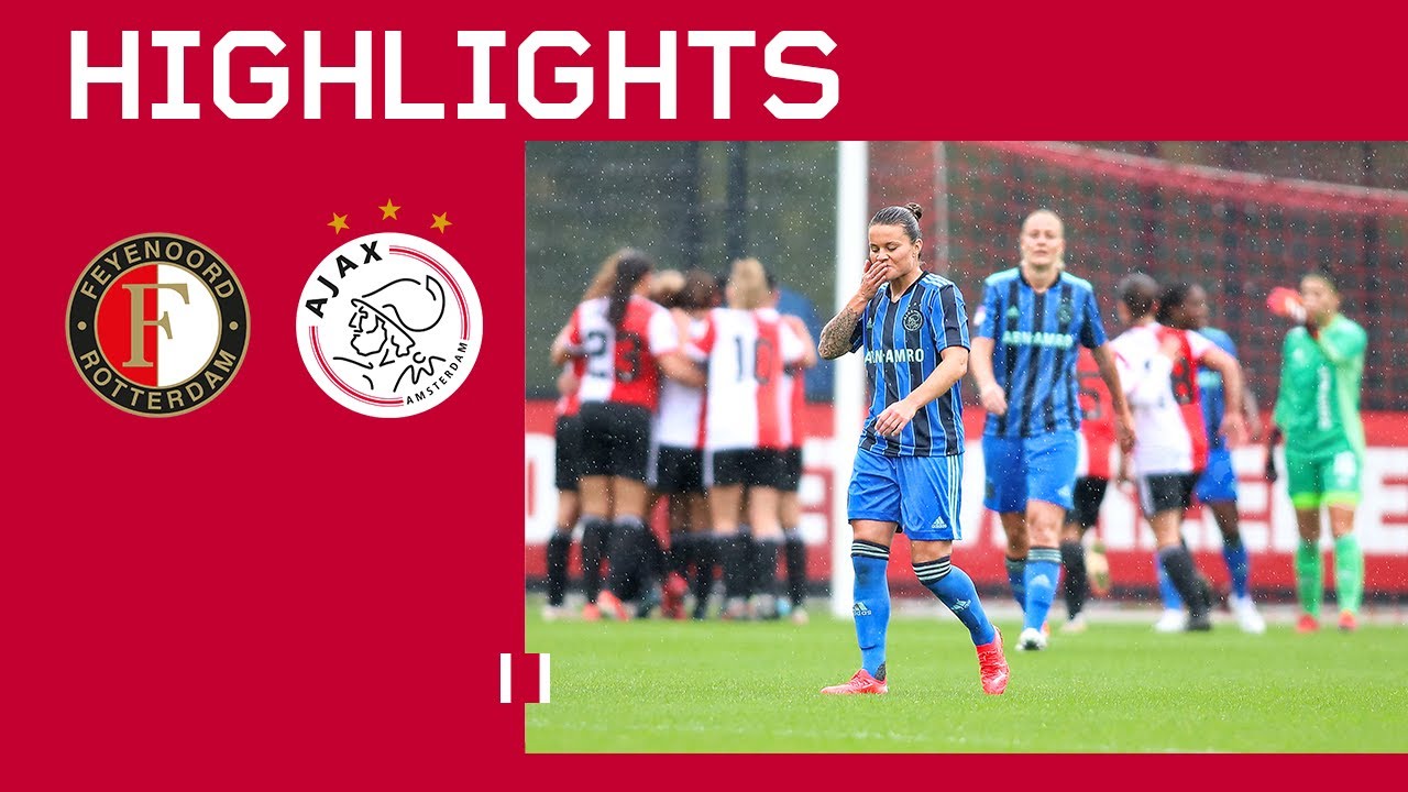 Eerste Vrouwen Klassieker: Feyenoord - Ajax Vrouwen β½ | Highlights Eredivisie Vrouwen