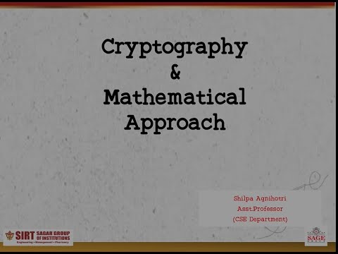 Cryptography Mathematical Approach