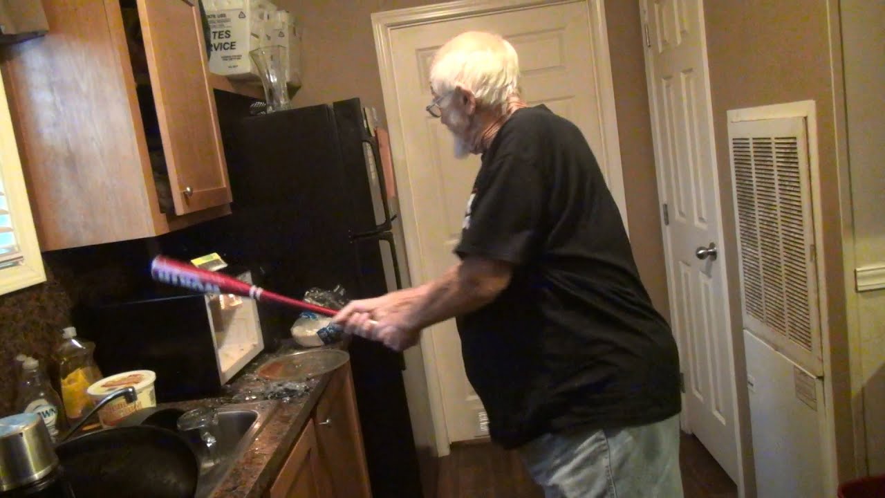 Grandpa Destroys Microwave Over Rumble Trip! 🥴