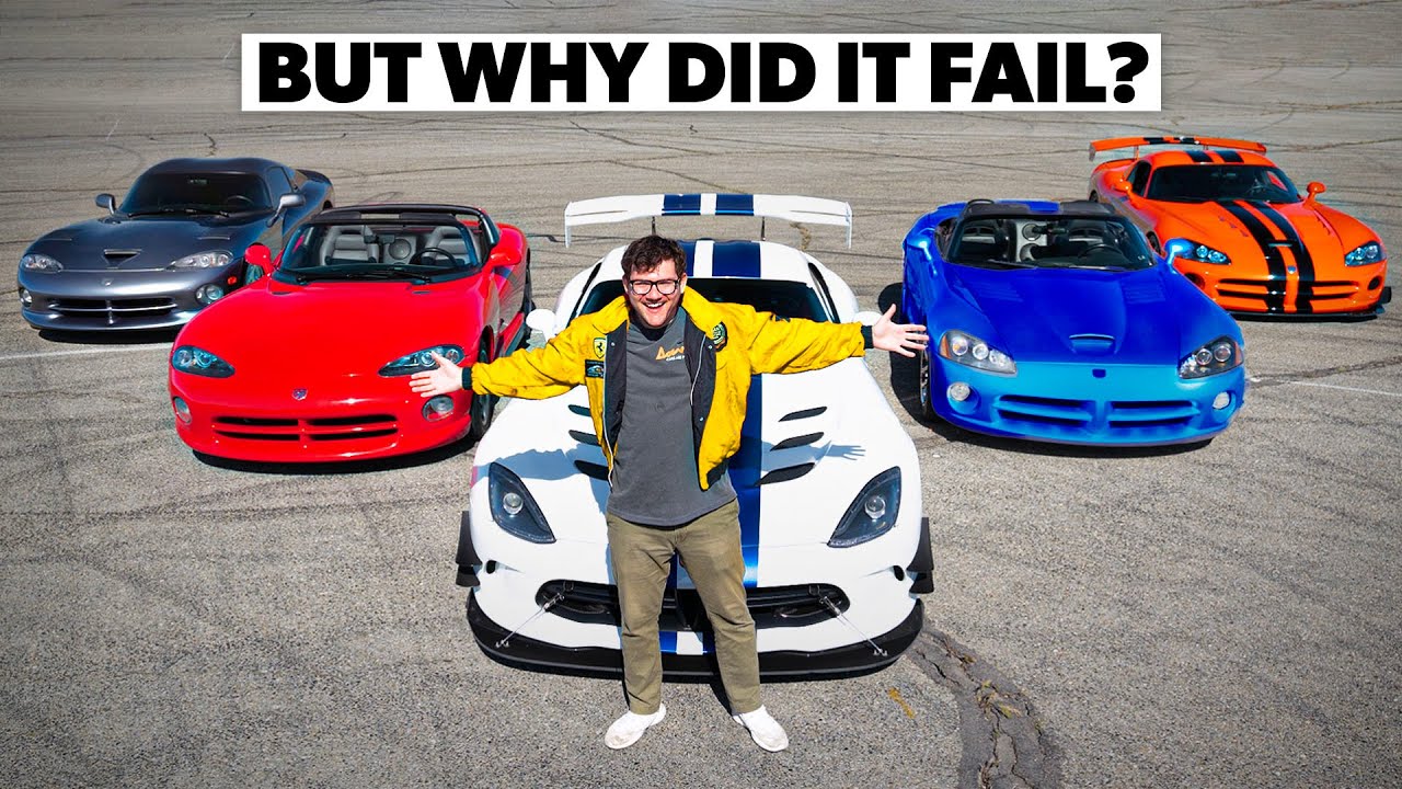 I Tested Every Dodge Viper – Unbelievable Performance & Features 🚗