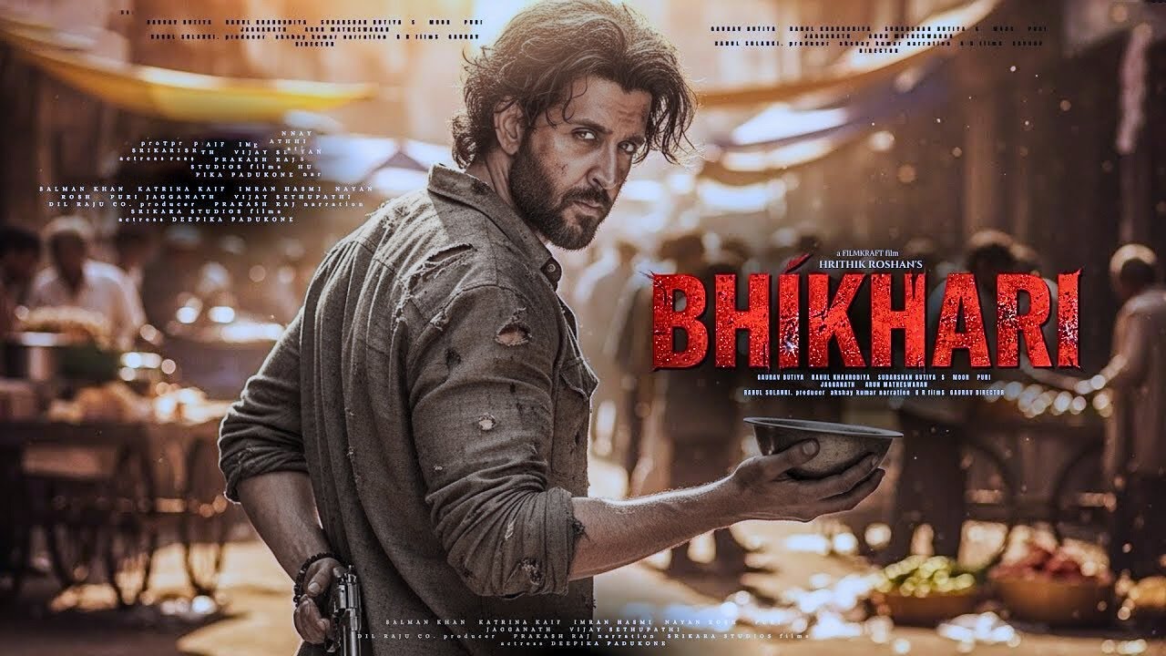 Bhikari First Look: Hrithik, Kajol & Ajay Devgn (2026) 🎬