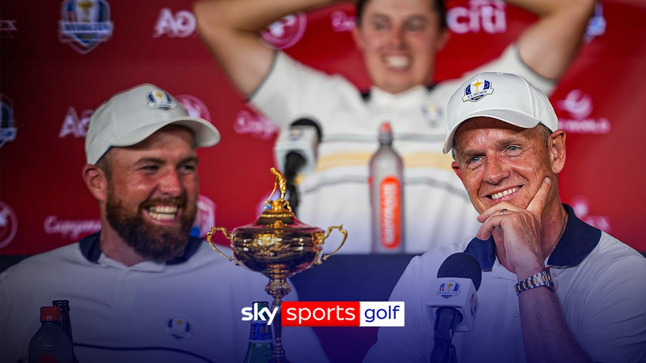 Europe Clinches 2025 Ryder Cup – Full Press Conference Highlights ⛳