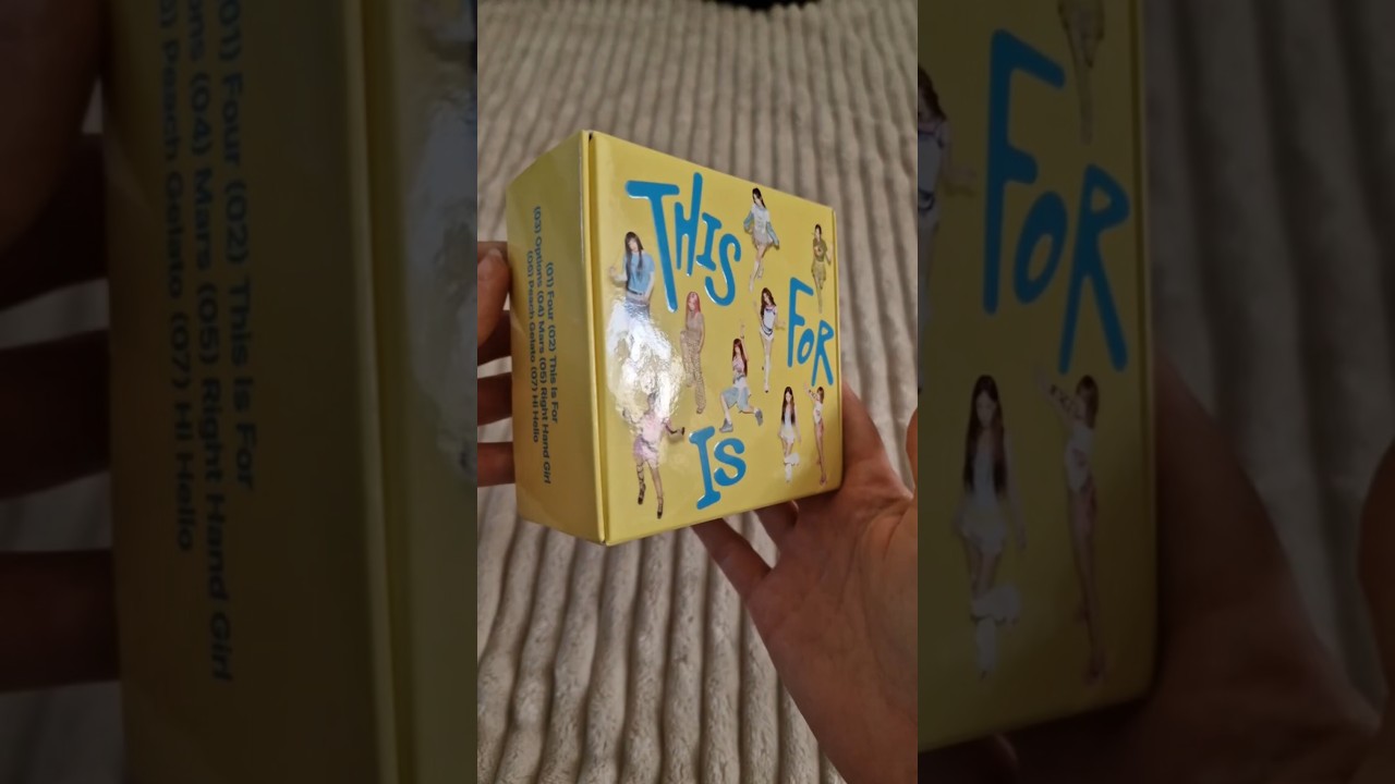 Unboxing Twice's 'This Is For' Album 🎉