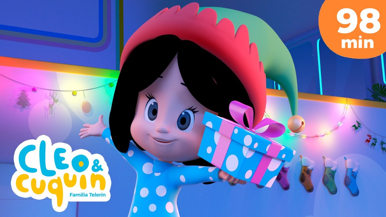 Episodios y Canciones Infantiles de Cleo y Cuquín en Navidad