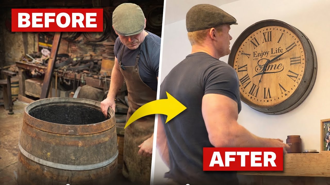 Turning a Barrel into a Clock 