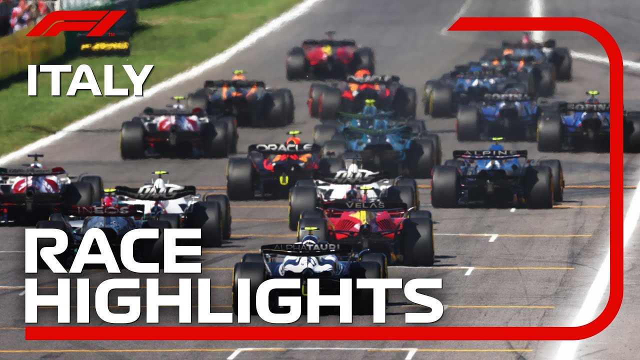 2022 Italian Grand Prix Highlights ๐ฎ๐น | Epic Moments from Monza