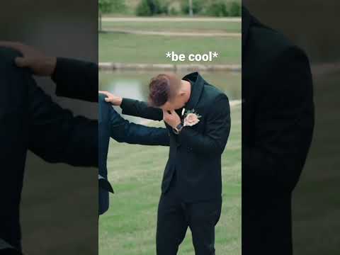 Groom gets EMOTIONAL & CRIES when seeing Bride for the first time