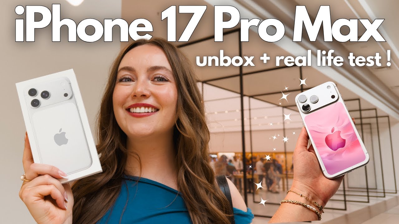 iPhone 17 Pro Max Unboxing and Real-Life Test: Camera, Setup, and Battery Review