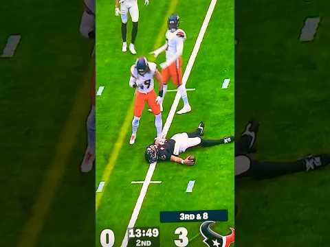 C.J. Stroud Is DOWN!! Takes A NASTY HIT Broncos vs Texans Highlights #football #nfl #sports