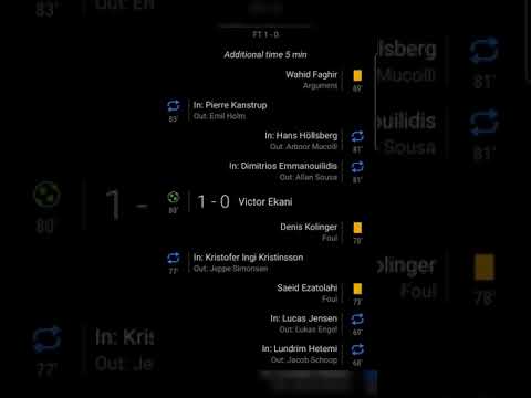 SønderjyskE v Vejle Boldklub 1 - 0