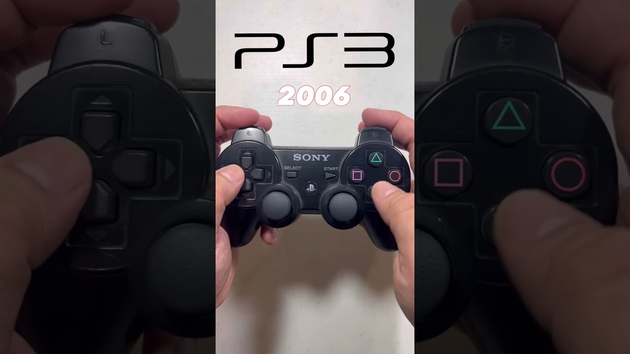 The Evolution of PlayStation Controllers (1994–2020) 🎮