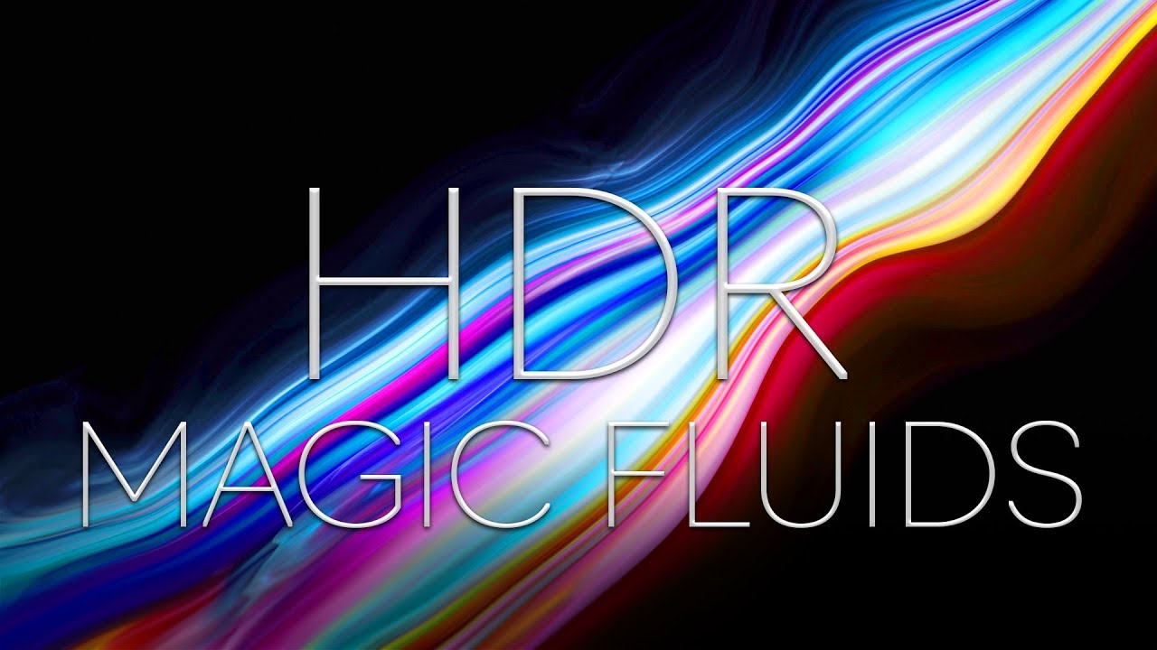 Magic Fluids HDR: 4K Macro Fluid Art 🎨