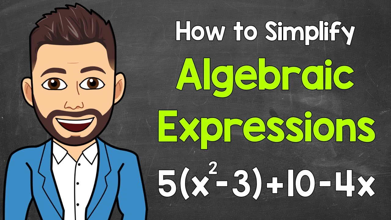 Simplify Algebraic Expressions with Mr. J ✨