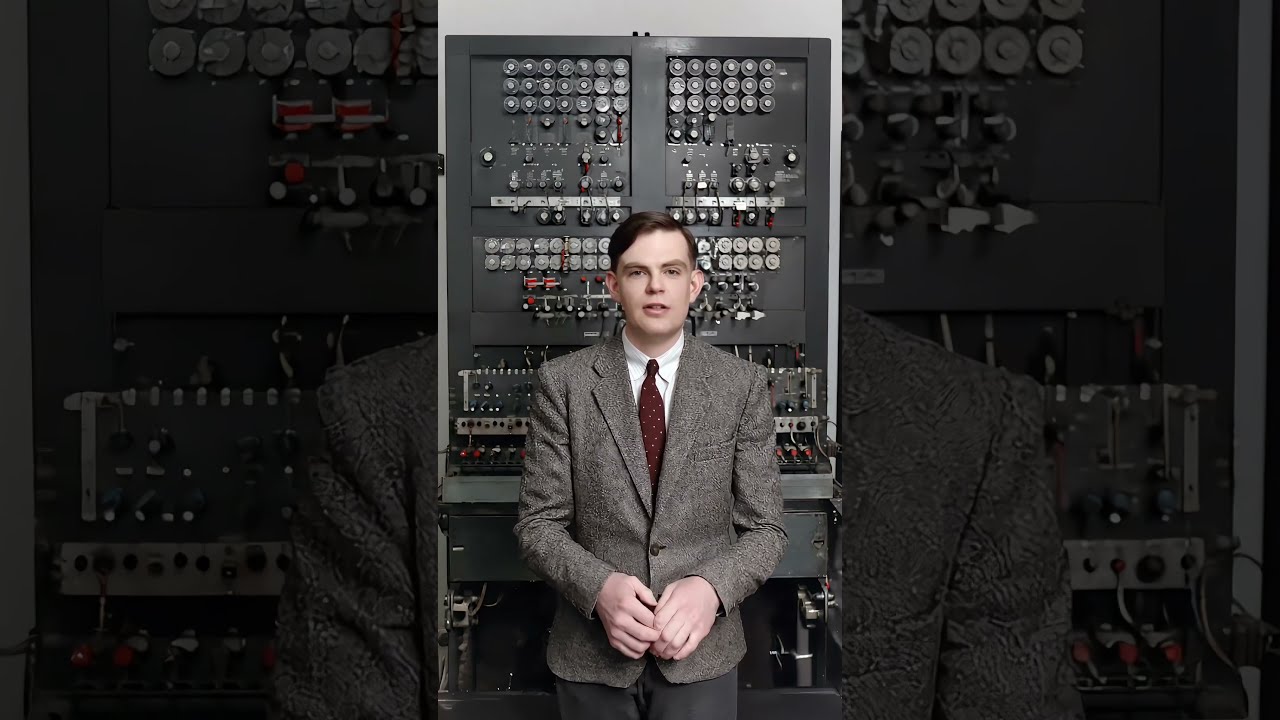 Alan Turing's Final Message to Humanity in 25 Seconds 💡