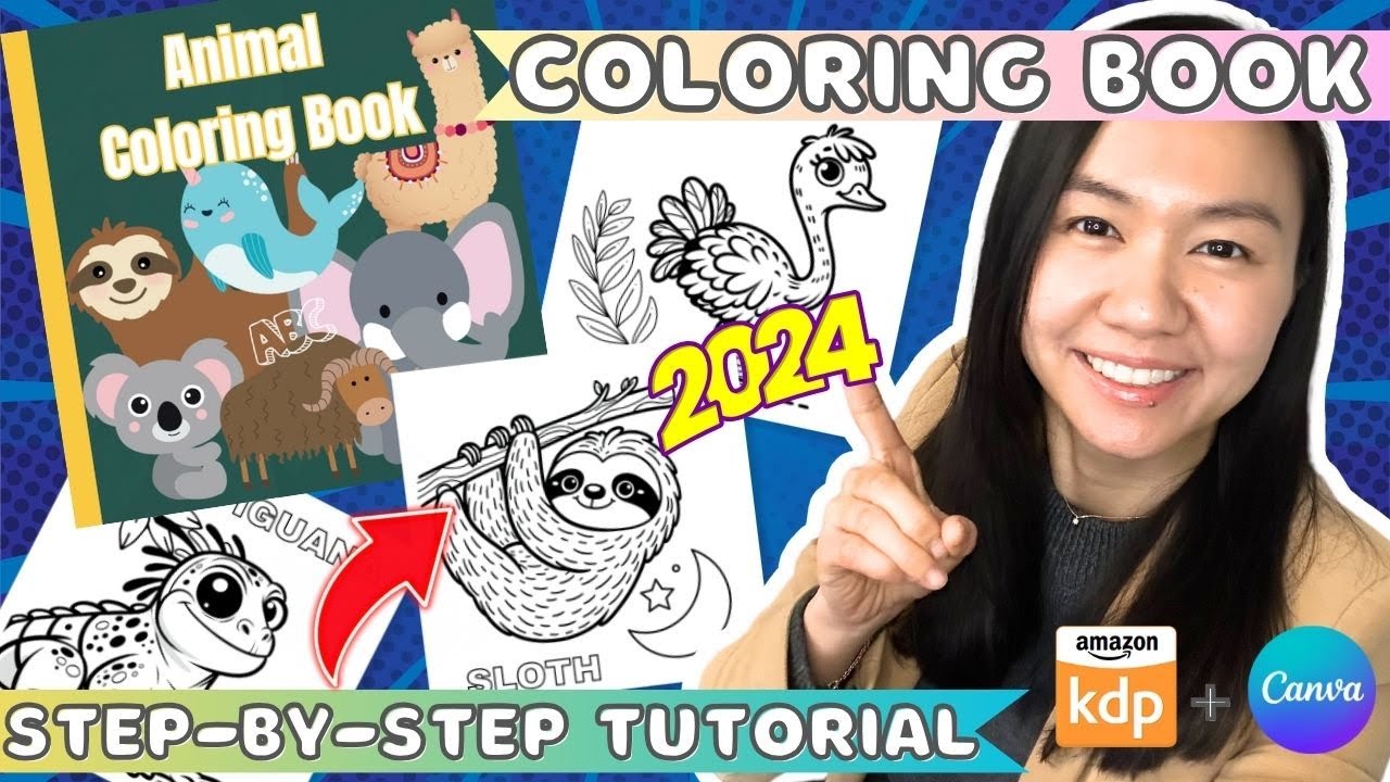 Create & Sell a Coloring Book on Amazon KDP (2024) π¨