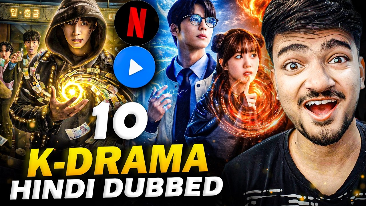 Top 10 Hindi Dubbed Korean Dramas on MX & Netflix 🎬