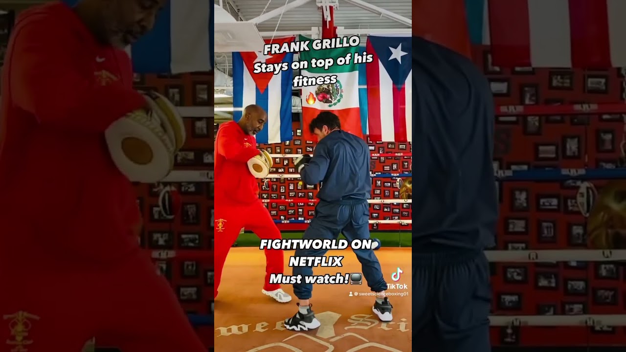 Frank Grillo Trains Boxing at Sweet Science π₯