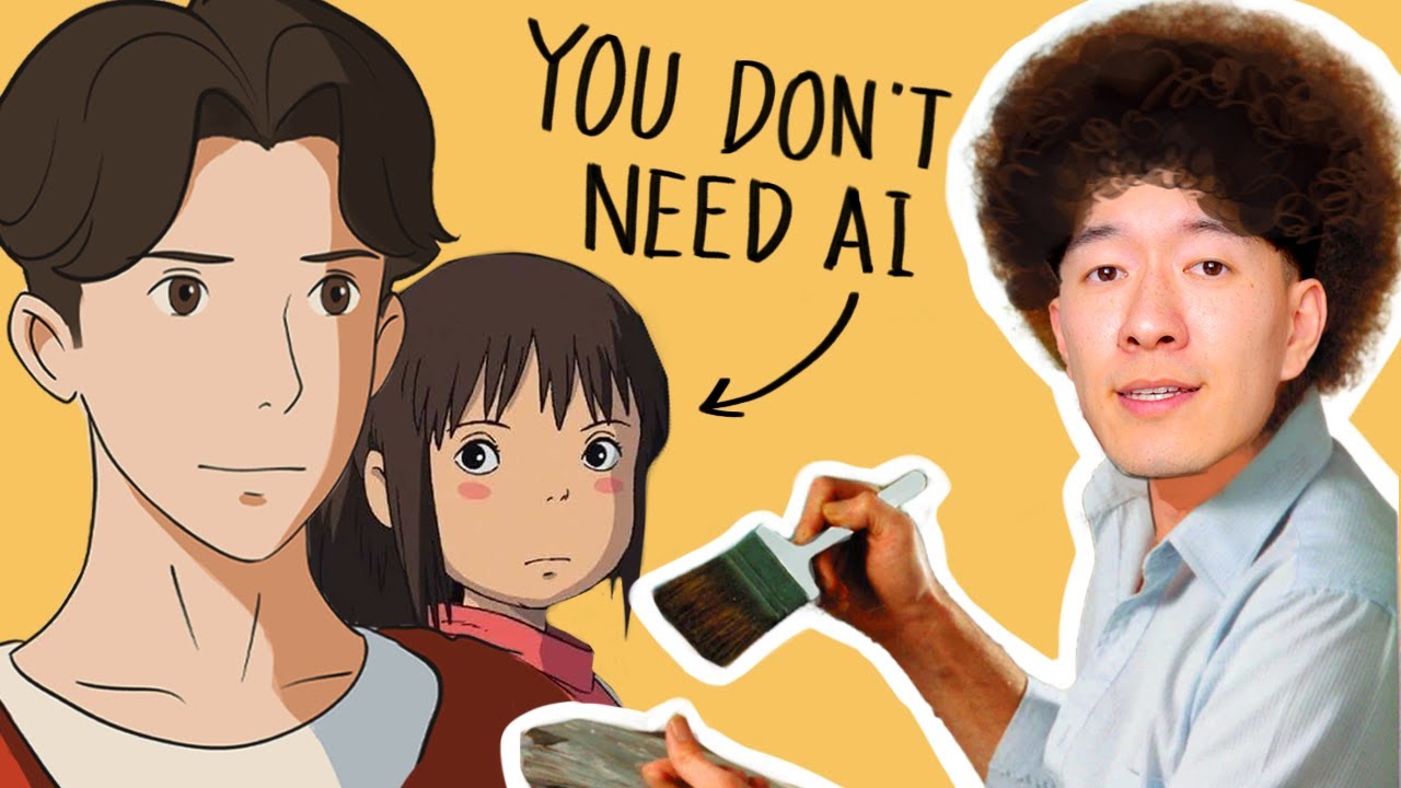 Draw Ghibli Style Step-by-Step 🎨