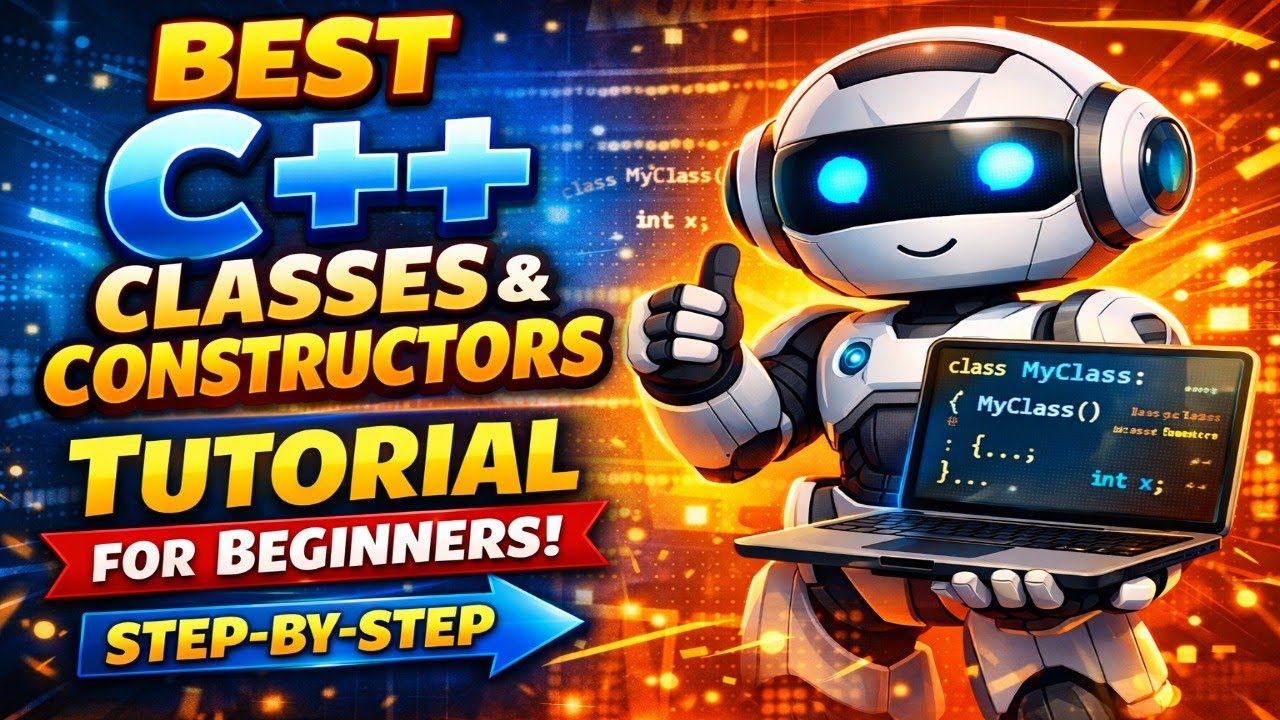 Master C++ Classes & Constructors: The Complete Beginner's Guide 🚀